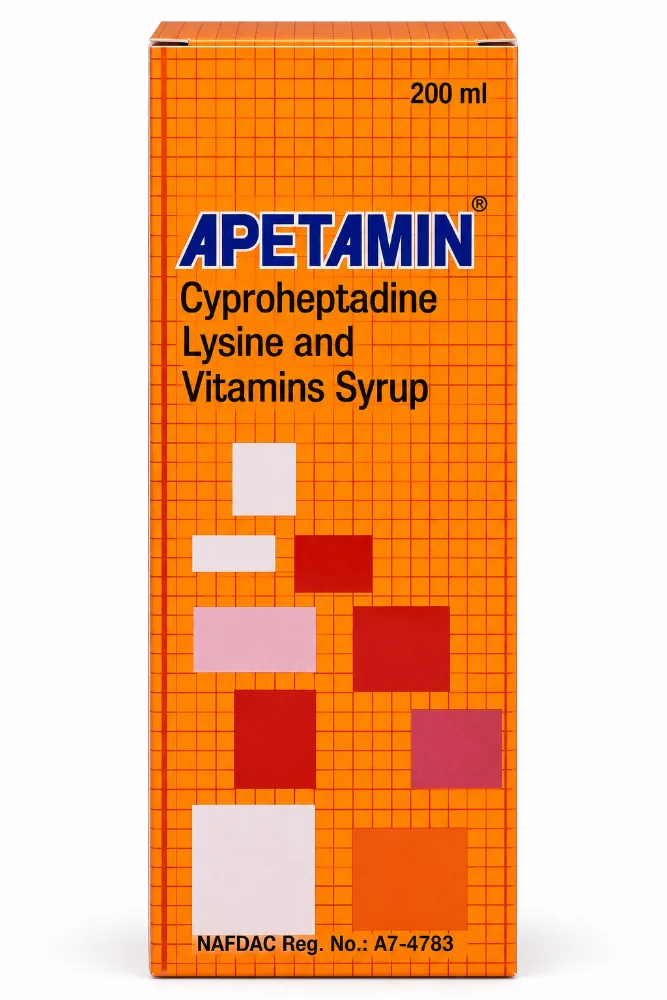 Apetamin Syrup .