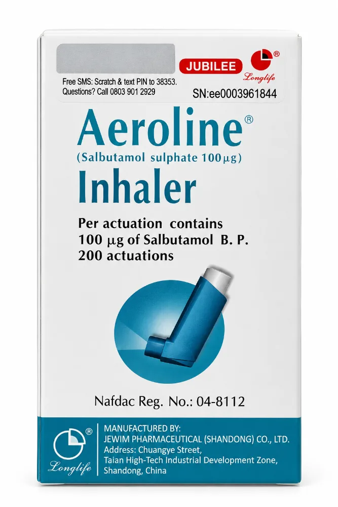 Aeroline Inhaler